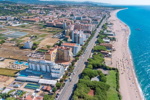 Hotel Europa Splash - pohled na budovu z ptačí perspektivy