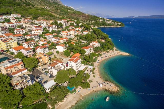 Apartmány Lana - letecký pohled