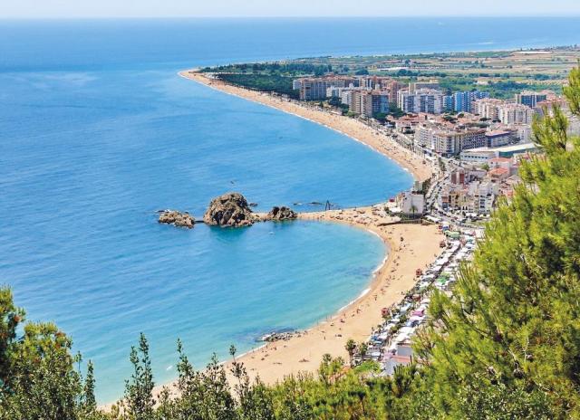 Blanes - pláž