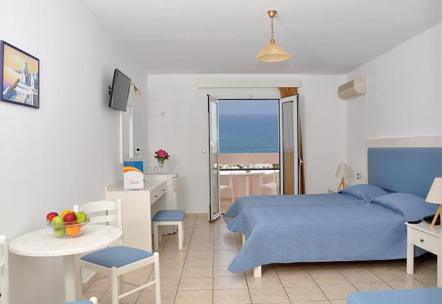 KONI VILLAGE HOTEL - Pokoje - DOUBLE ROOM SEAVIEW BALCONY OR TE