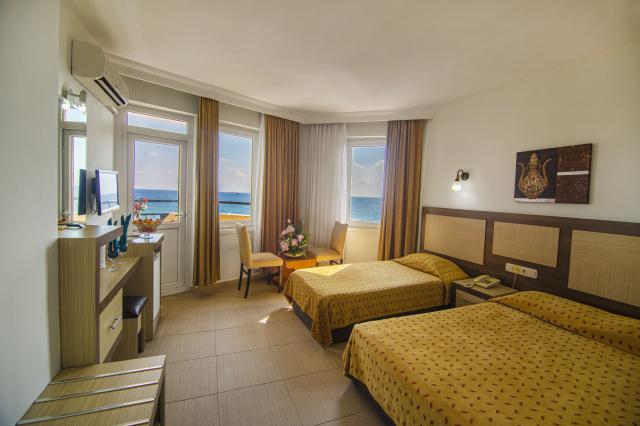 KLEOPATRA BEACH HOTEL - Pokoje - STANDARD ROOM SEA VIEW