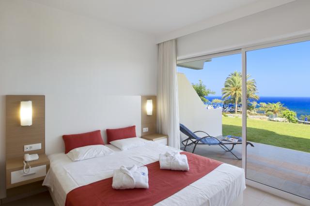 RODOS PRINCESS BEACH HOTEL - Pokoje - FAMILY ROOM SEA VIEW