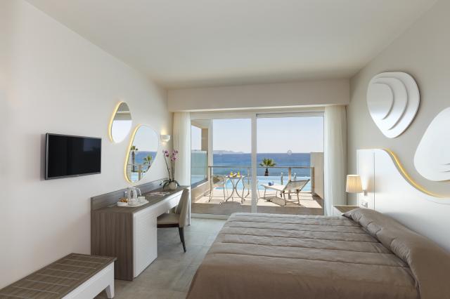 RODOS PRINCESS BEACH HOTEL - Pokoje - EXECUTIVE FAMILY ROOM WIT