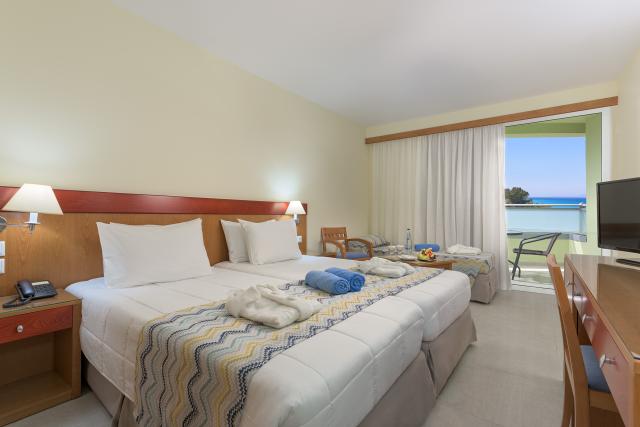 AVRA BEACH - Pokoje - ROOM DOUBLE GARDEN VIEW BALCONY OR TERRAC