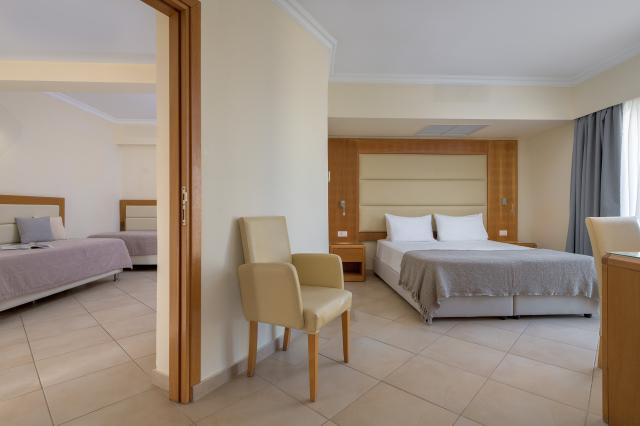 LINDOS ROYAL - Pokoje - FAMILY SUITE GARDEN VIEW