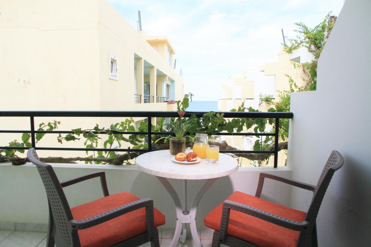 DEDALOS BEACH - Pokoje - DOUBLE SIDE SEA VIEW BALCONY