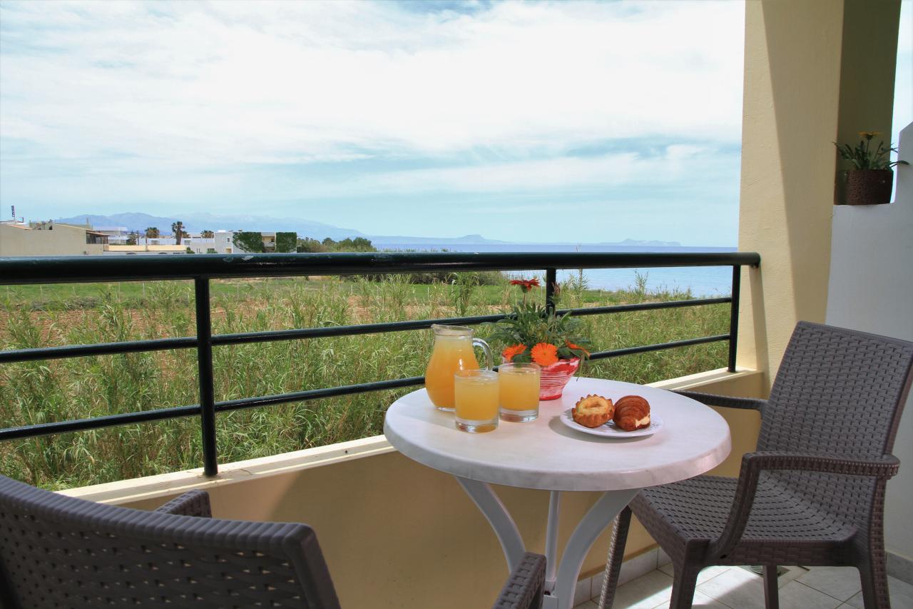 DEDALOS BEACH - Pokoje - FAMILY SIDE SEA VIEW BALCONY OR TERRAC