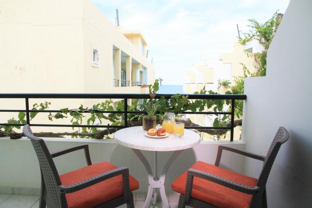 DEDALOS BEACH - Pokoje - DOUBLE SIDE SEA VIEW BALCONY