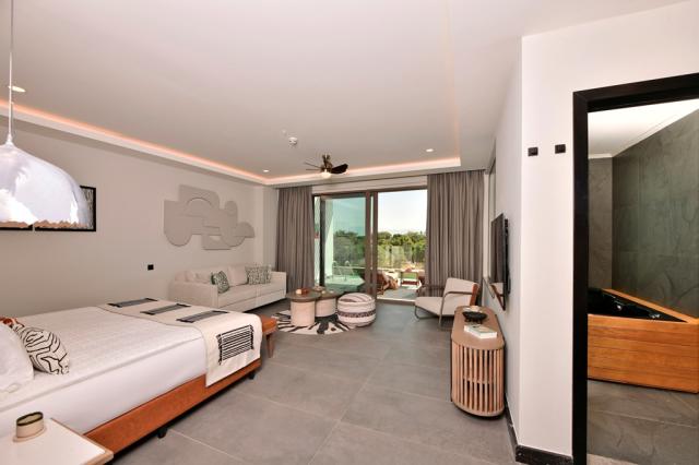 ETHNO BELEK - Pokoje - Superior Jacuzzi Swim Up Forest View