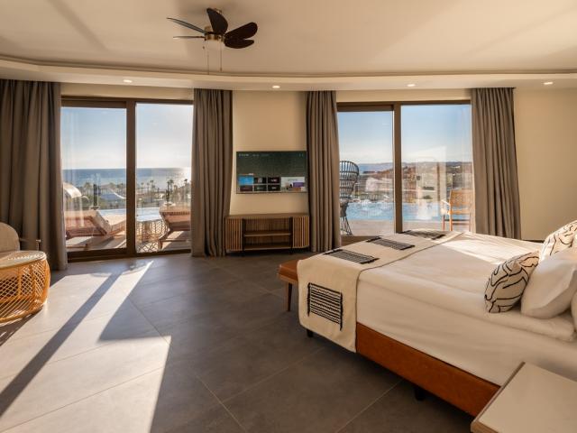 ETHNO BELEK - Pokoje - Corner Swim Up Suite Infinity Sea View