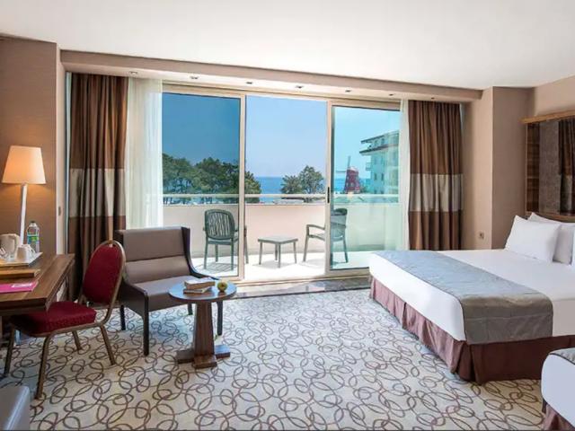 AKRA KEMER - Pokoje - DELUXE ROOM DIRECT SEA VIEW