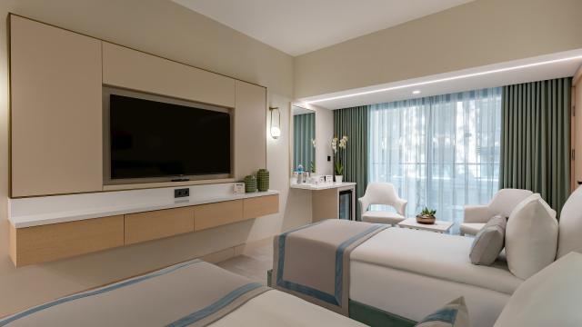 BERGIZ HOTELS & RESORTS KEMER - Pokoje - DELUXE CONNECTION FAMI