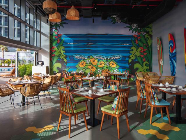 CENTARA MIRAGE BEACH RESORT DUBAI - Restaurace - Sands