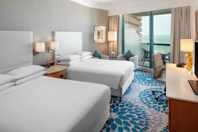 HILTON DUBAI JUMEIRAH BEACH - Pokoje - DELUXE PARTIAL SEA VIEW 