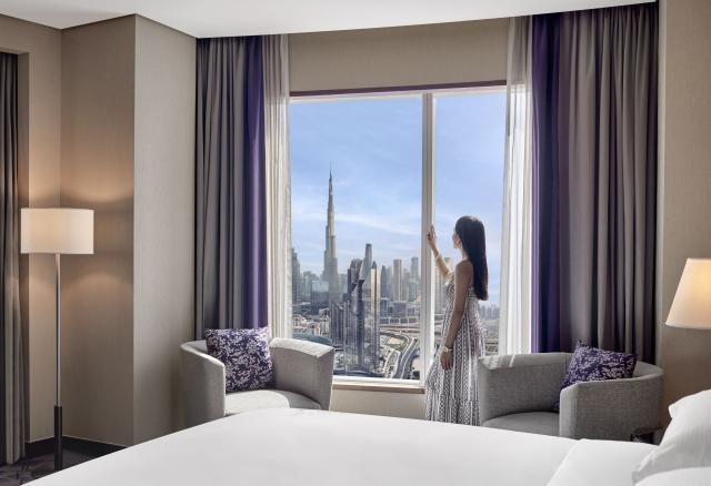 ROSE RAYHAAN BY ROTANA - Pokoje - BURJ KHALIFA VIEWROOM