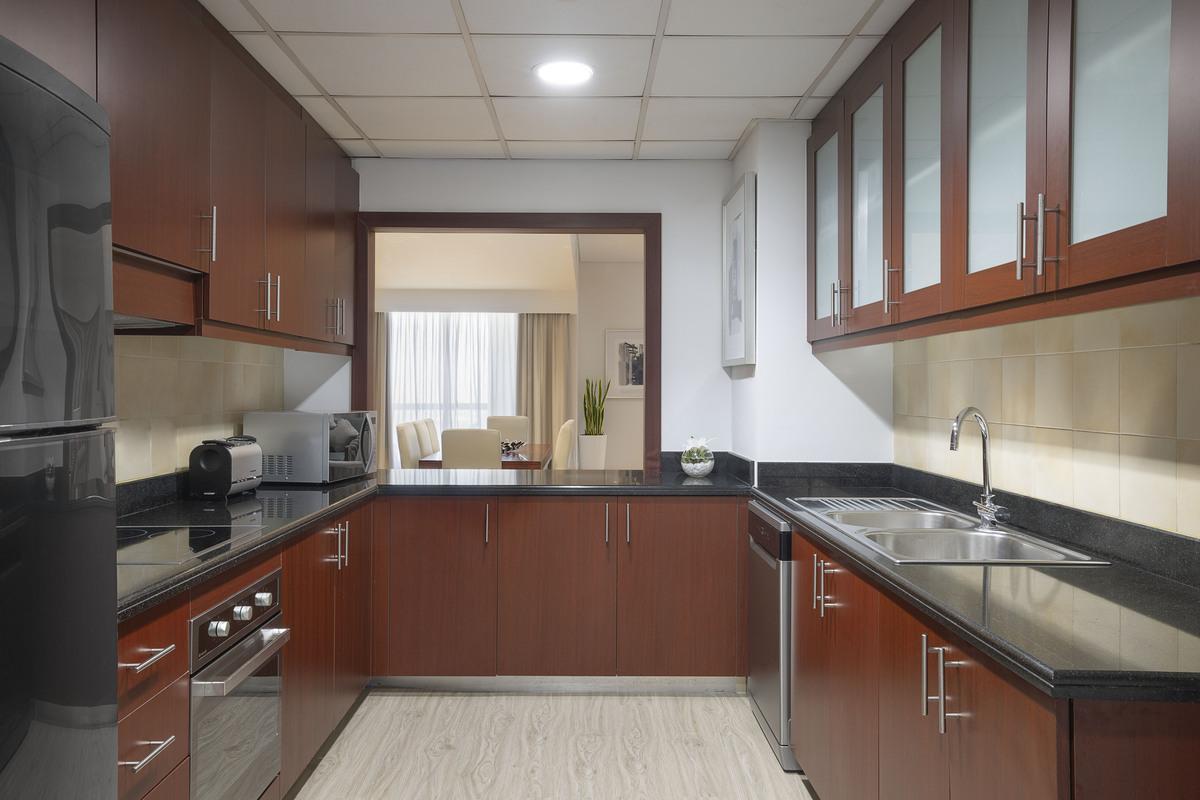 HILTON DUBAI THE WALK - Pokoje - THREE BEDROOM FAMILY SUITE WIT