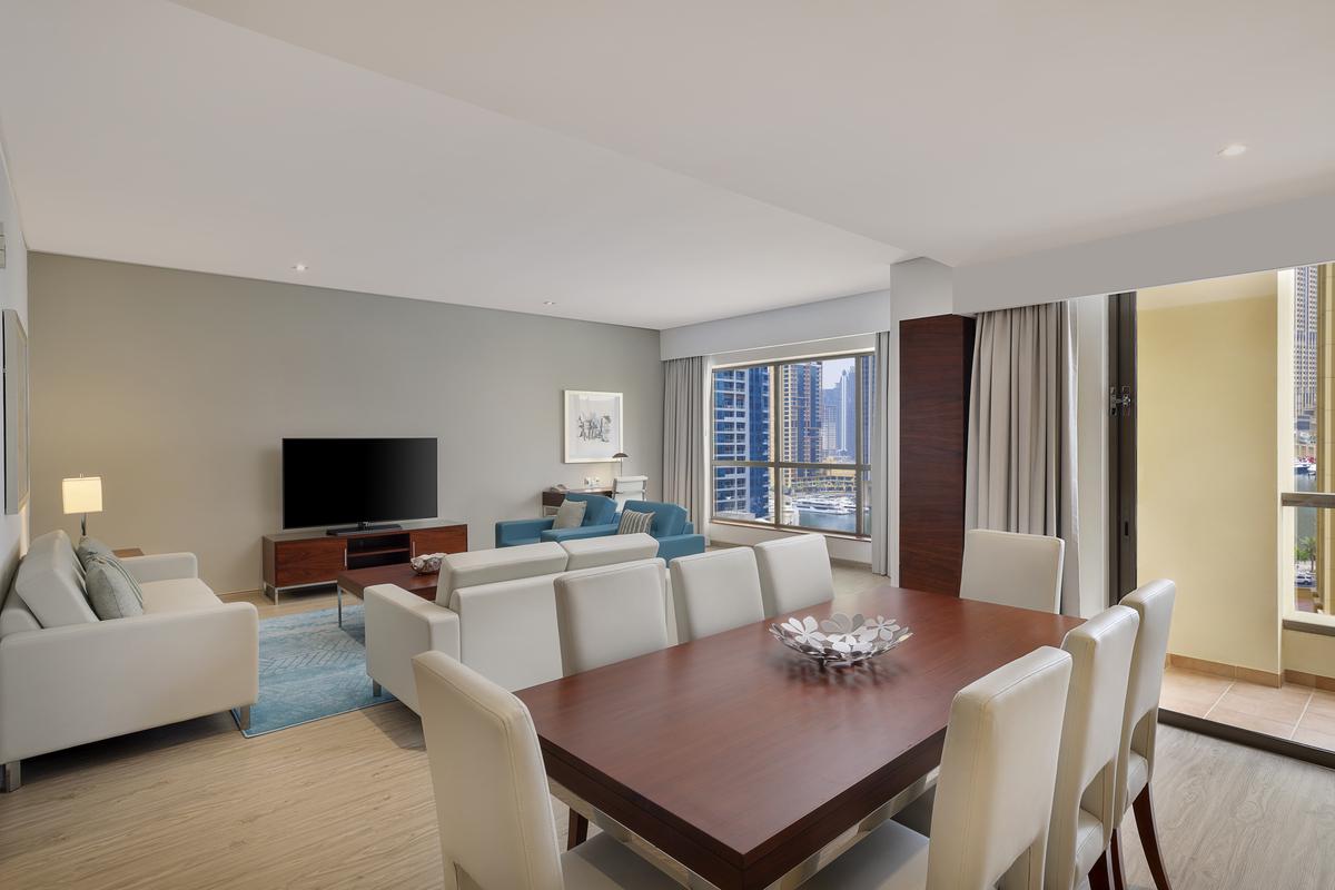 HILTON DUBAI THE WALK - Pokoje - TWO BEDROOM FAMILY SUITE WITH
