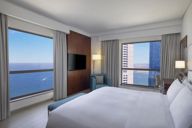 HILTON DUBAI THE WALK - Pokoje - THREE BEDROOM FAMILY SUITE SEA