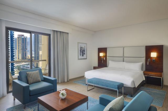 HILTON DUBAI THE WALK - Pokoje - EXECUTIVE ROOM SEA VIEW WITH B
