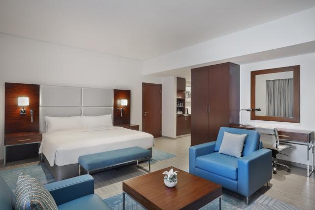 HILTON DUBAI THE WALK - Pokoje - EXECUTIVE ROOM SEA VIEW WITH B