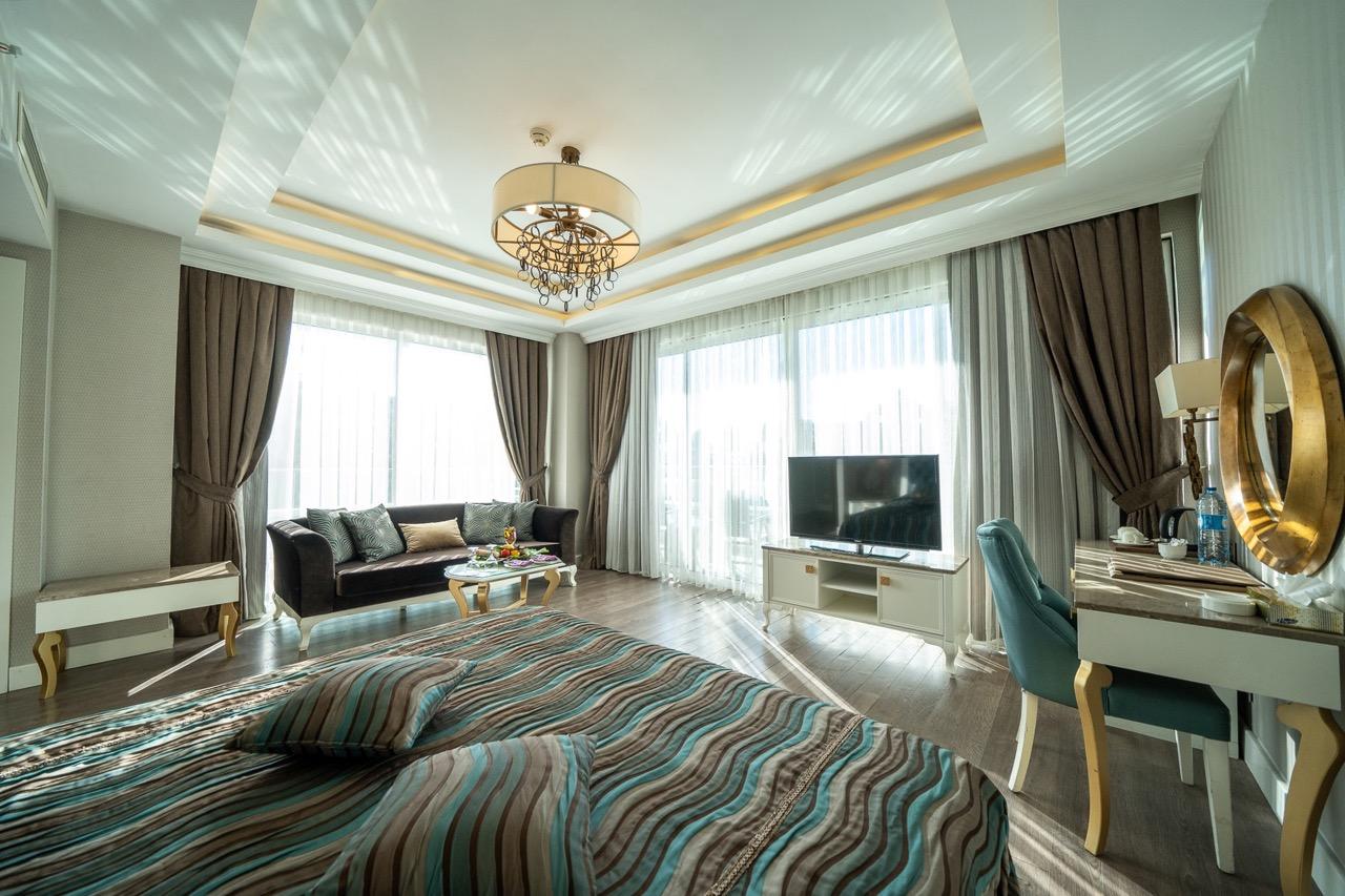 KARMIR RESORT & SPA - Pokoje - CORNER DELUXE ROOM