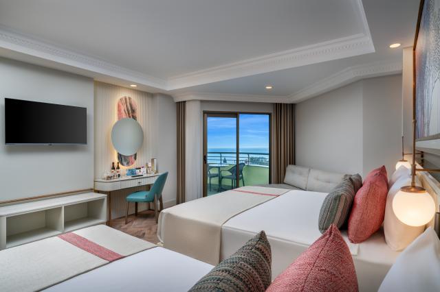 DELPHIN PALACE HOTEL - Pokoje - STANDARD ROOM SEA VIEW WITH BAL