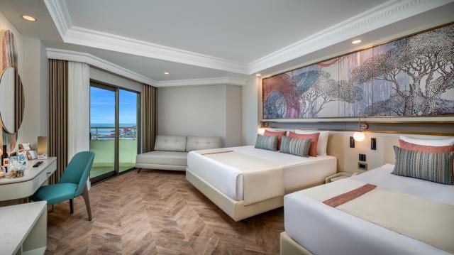 DELPHIN PALACE HOTEL - Pokoje - STANDARD ROOM SEA VIEW WITH BAL