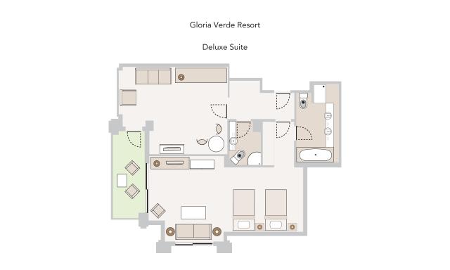 GLORIA VERDE RESORT - Pokoje - Deluxe Suite