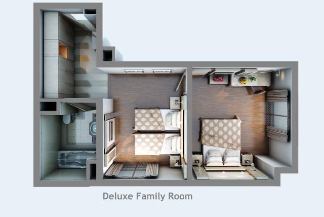 GURAL PREMIER BELEK - Pokoje - Deluxe Family Room