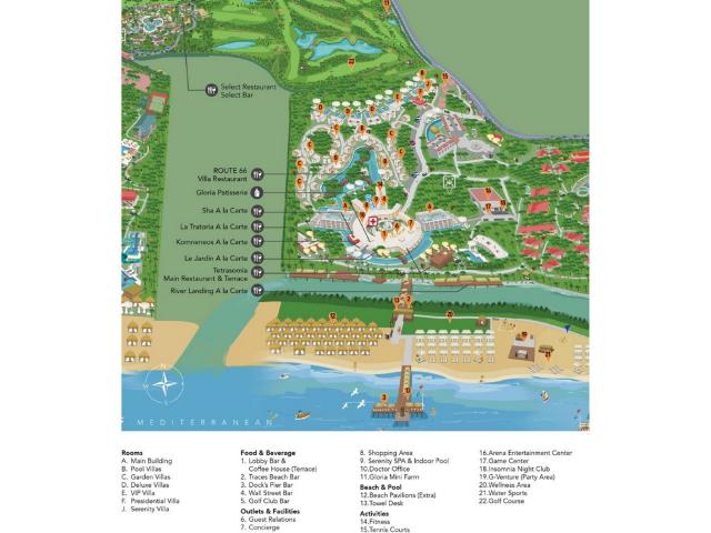 GLORIA SERENITY RESORT - Obecné - Ostatní