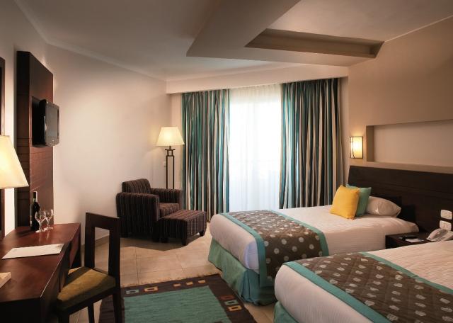 AMWAJ BEACH CLUB ABU SOMA - Pokoje -  DELUXE ROOM SEA VIEW 