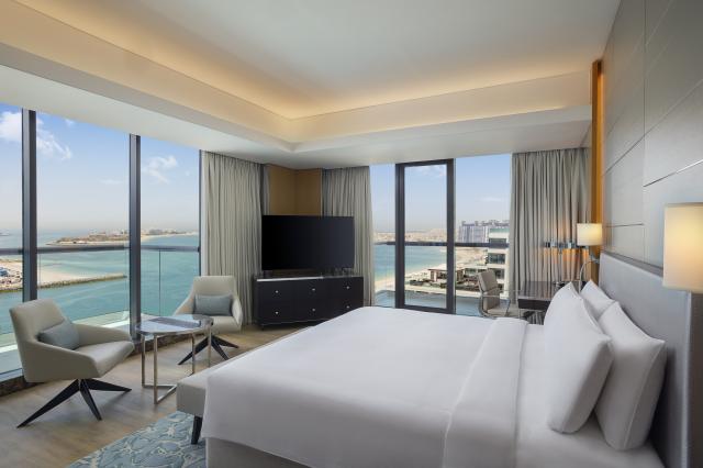 HILTON DUBAI PALM JUMEIRAH - Pokoje - ONE BEDROOM SUITE WITH SE
