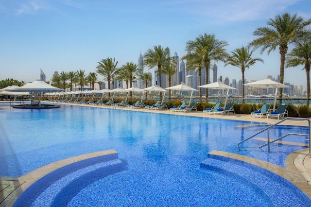 HILTON DUBAI PALM JUMEIRAH - Bazény - Venkovní bazén
