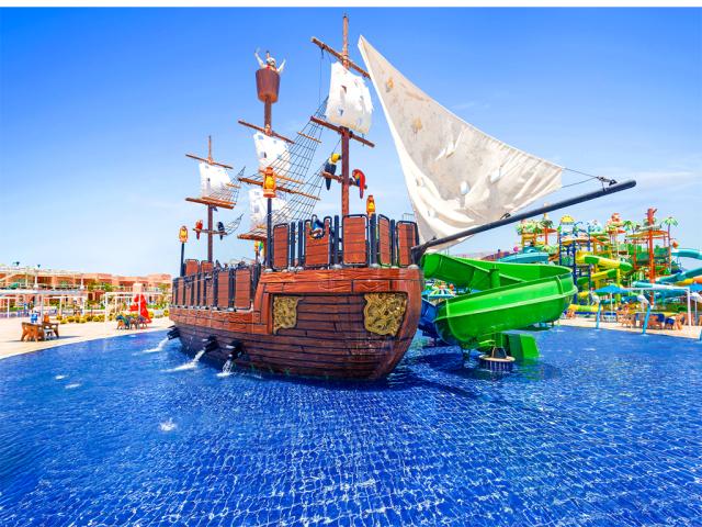 PICKALBATROS WATER VALLEY RESORT - NEVERLAND HURGHADA - Vodní p