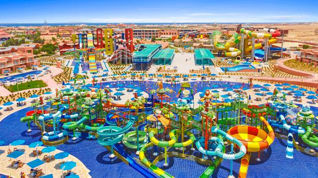 PICKALBATROS WATER VALLEY RESORT - NEVERLAND HURGHADA - Vodní p