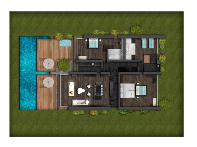 MAXX ROYAL KEMER RESORT - Pokoje - BEACH VILLA 4 BEDROOMS