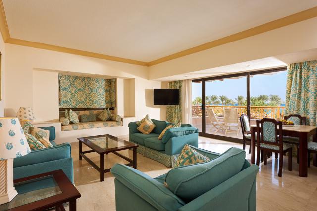 CONTINENTAL HOTEL HURGHADA - Pokoje - TERRACE SUITE SEA VIEW