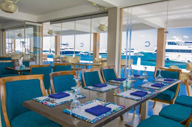 CONTINENTAL HOTEL HURGHADA - Restaurace - Marina Seafood Restau