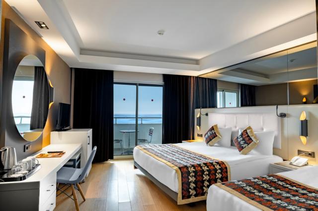 LONG BEACH ALANYA - Pokoje - STANDART ROOM SEA VIEW