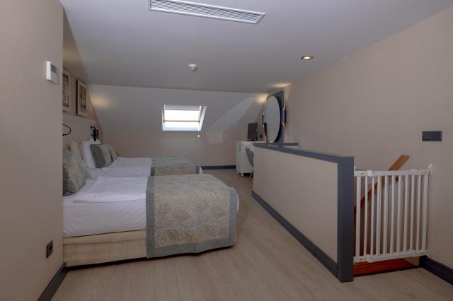 LONG BEACH ALANYA - Pokoje - FAMILY DUPLEX ROOM LAND VIEW
