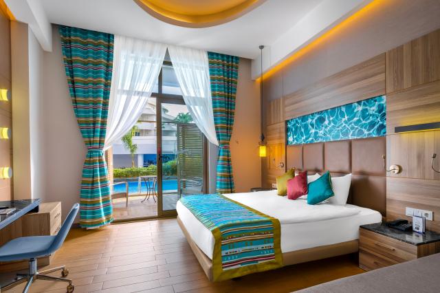 LONG BEACH ALANYA - Pokoje - SWIM UP - POOL ACCESS