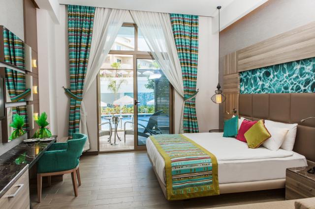 LONG BEACH ALANYA - Pokoje - SWIM UP FAMILY DUPLEX