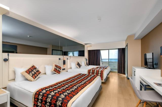 LONG BEACH ALANYA - Pokoje - FAMILY DUBLEX SUITE