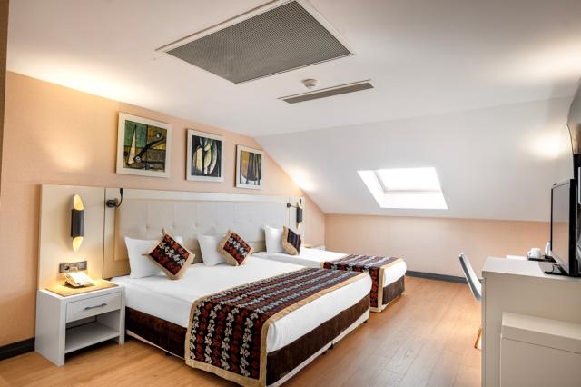 LONG BEACH ALANYA - Pokoje - FAMILY DUBLEX SUITE