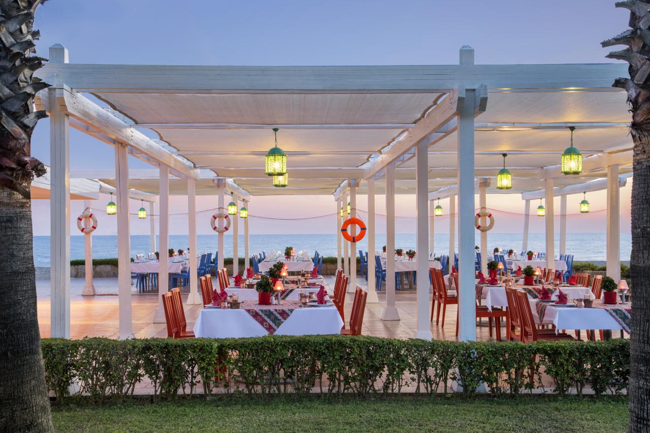 IC HOTELS SANTAI FAMILY RESORT - Restaurace - Ocakbaşı Turkish