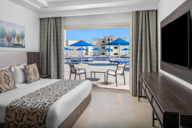 ALBATROS MAKADI RESORT - Pokoje - Family Large Room Pool View