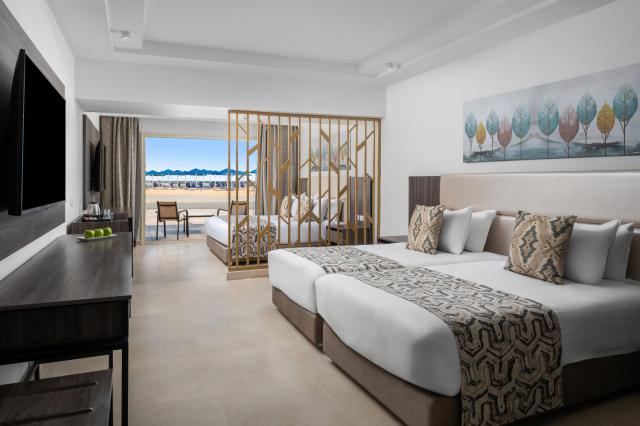 ALBATROS MAKADI RESORT - Pokoje - Family Room Sea Front