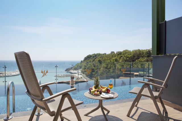 MYLOME LUXURY HOTEL - Pokoje - SUPERIOR SWIM UP ROOM SEA VIEW