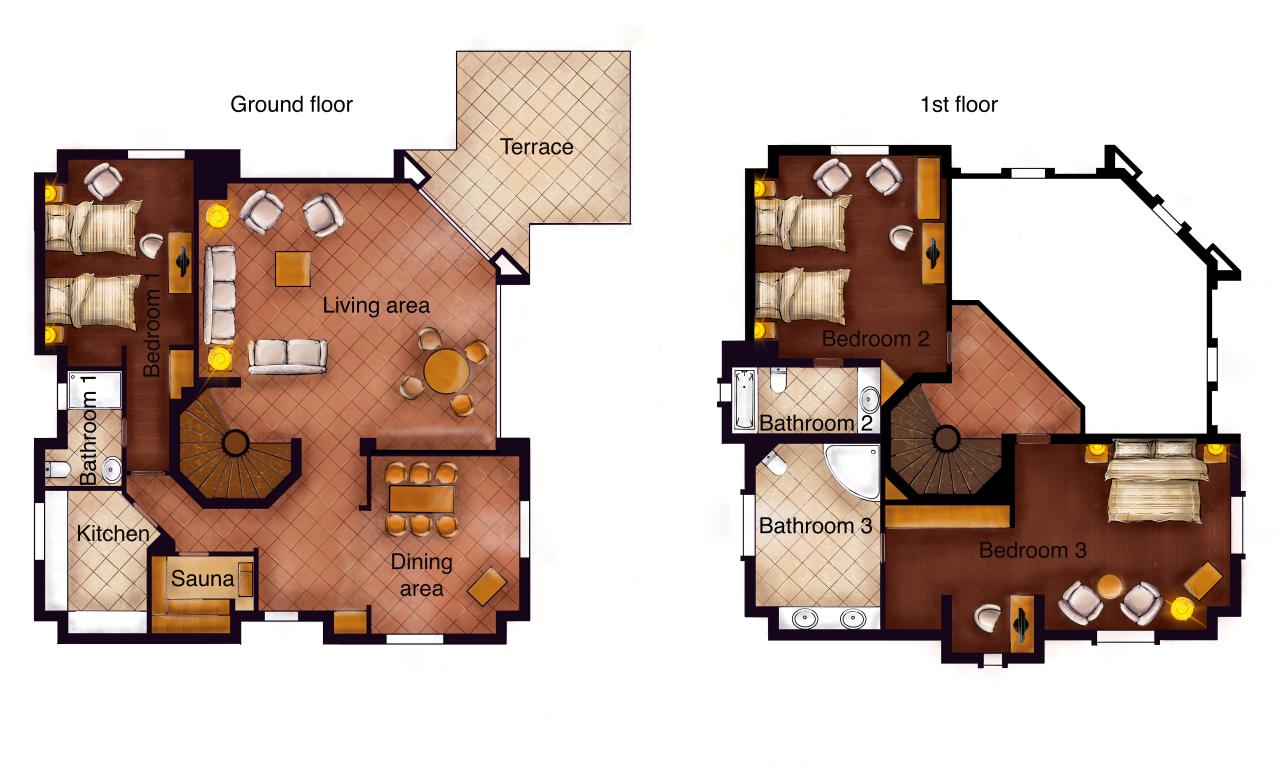 XANADU RESORT - Pokoje - Presidential Villa