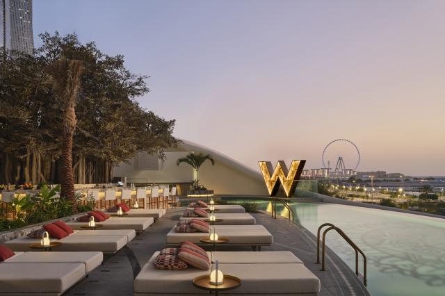 W DUBAI - MINA SEYAHI - Bazény - Venkovní bazén